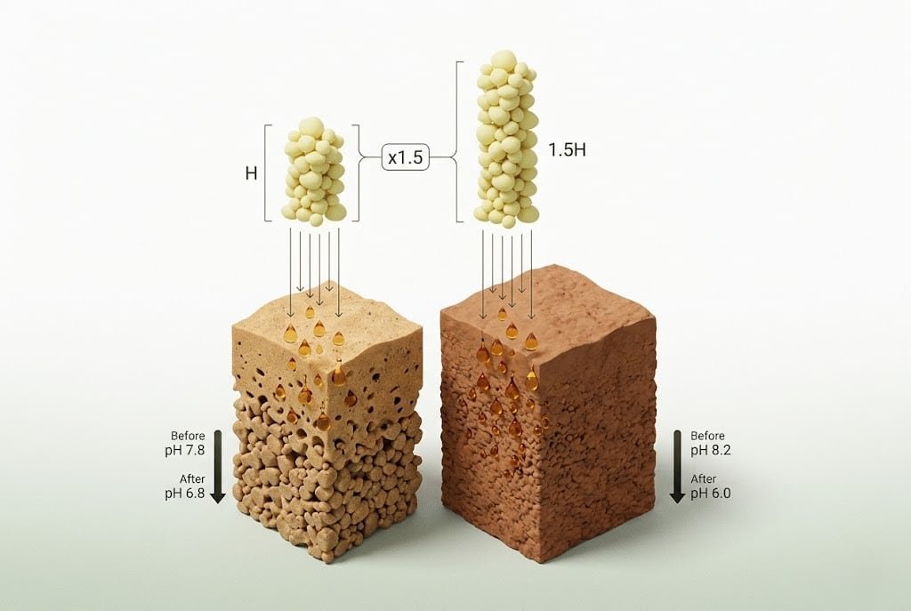 Soil pH Sulfur Calculator