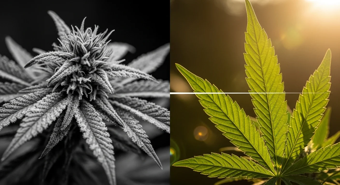 A Dew Point Calculator helps prevent Botrytis mold by visualizing healthy versus infected leaves.
