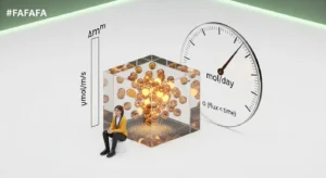 3D isometric diagram showing the Daily Light Integral Calculator logic of photon accumulation over time.