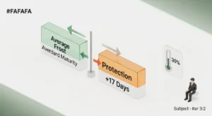 Diagram showing First Frost Date Calculator logic for crop maturity and row cover extension.