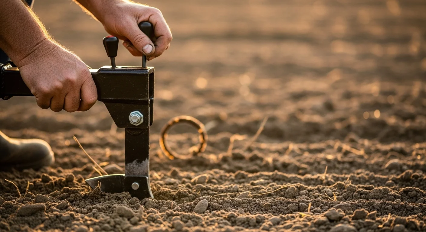 Subsoiler HP calculator guiding safe tractor subsoiling depth and ballast setup in field