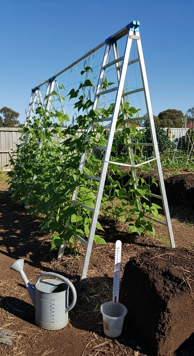 Beans on Trellis: Decision Grid to Match Your Space, Wind Exposure, and Budget to the Right Support System - Visual Guide Part 4