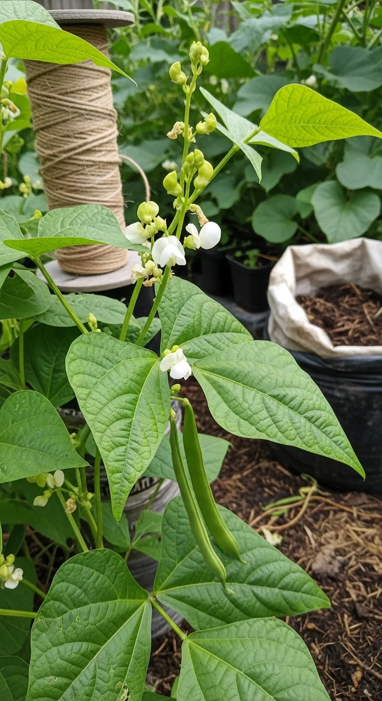 cantaloupe-companion-plants-bush-beans.jpg