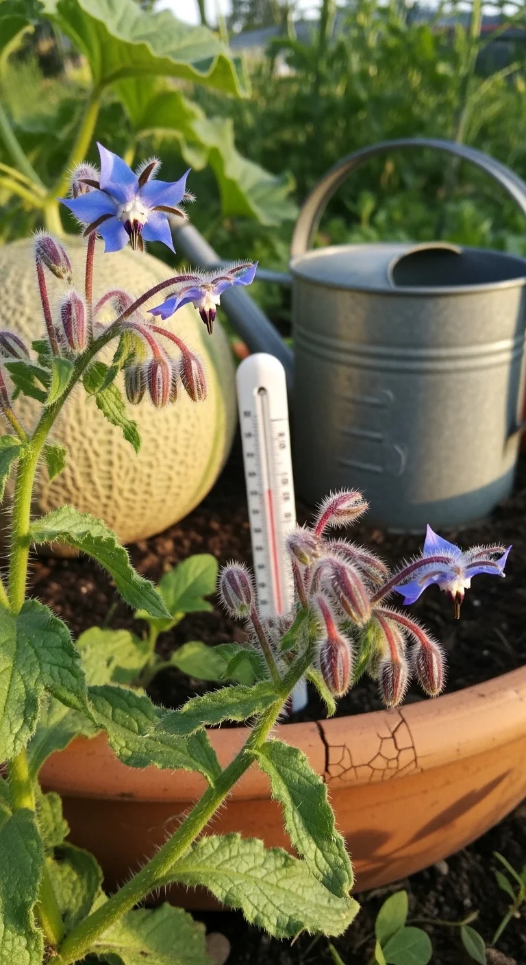 cantaloupe-companion-plants-borage.jpg