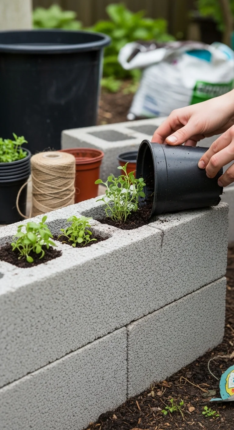 Cinder Block Raised Beds: Modular Thermal Mass Configurations for Consistent Edible Crop Results - Visual Guide Part 3