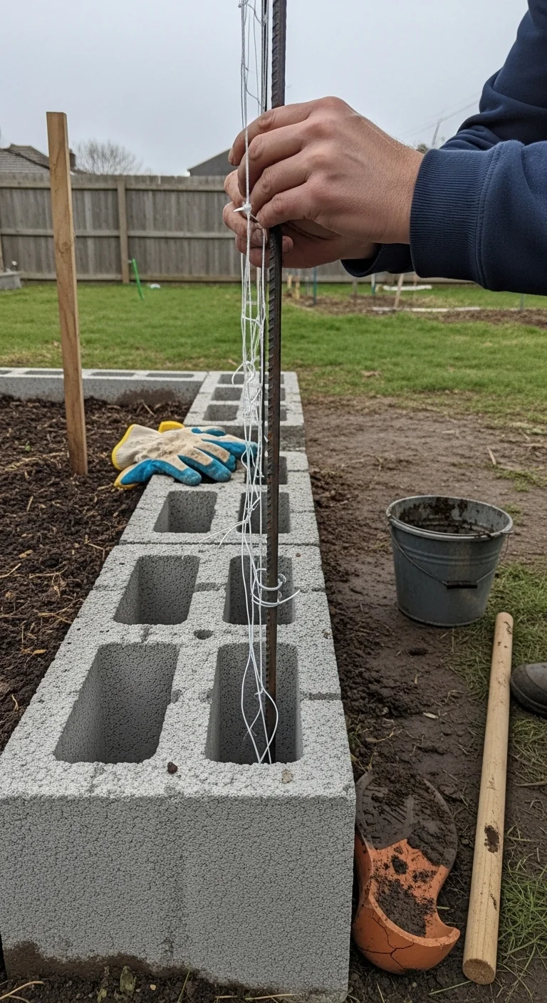 Cinder Block Raised Beds: Modular Thermal Mass Configurations for Consistent Edible Crop Results - Visual Guide Part 5
