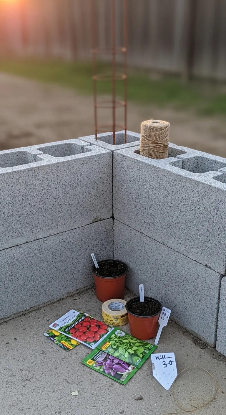 Cinder Block Raised Beds: Modular Thermal Mass Configurations for Consistent Edible Crop Results - Visual Guide Part 7