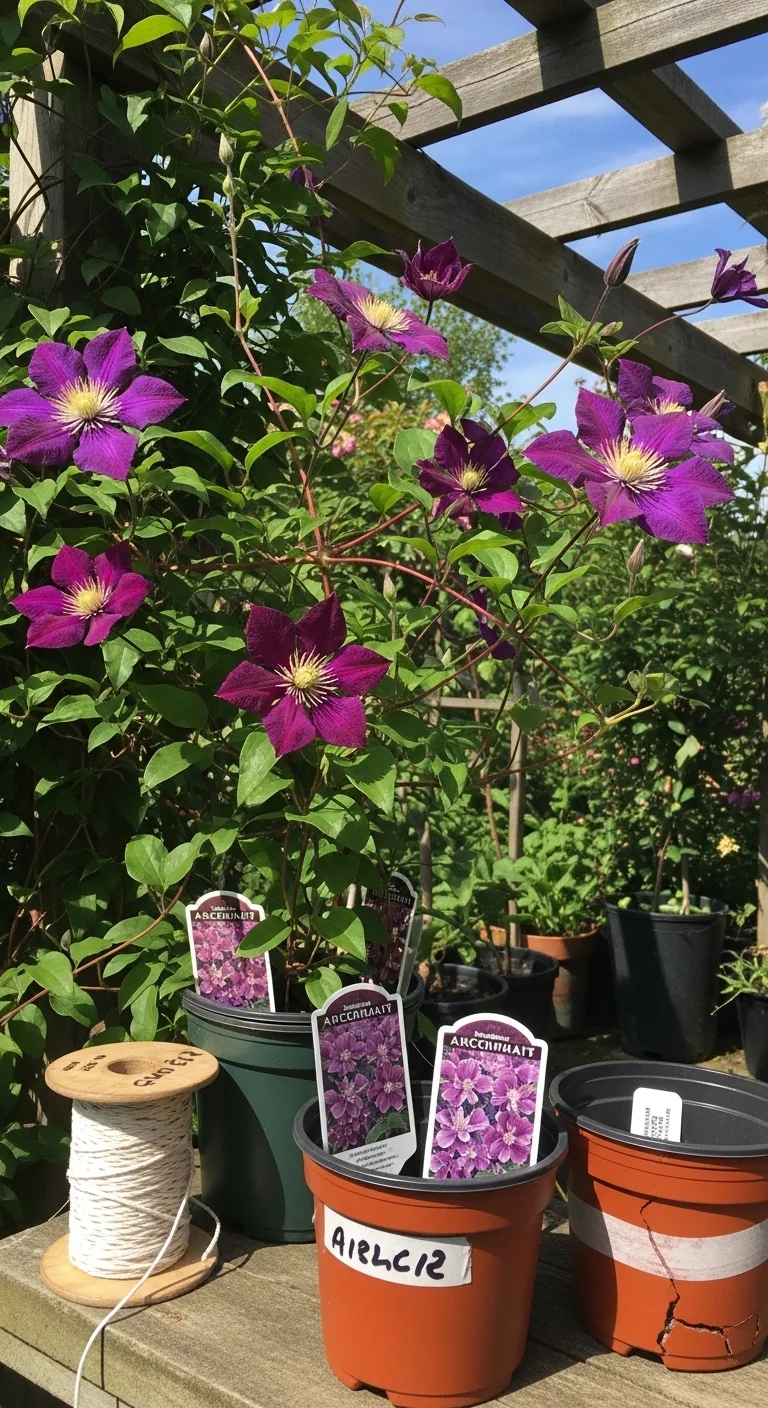 Clematis Varieties by Pruning Group: Choose the Right Maintenance Match for Reliable Seasonal Blooms - Visual Guide Part 8