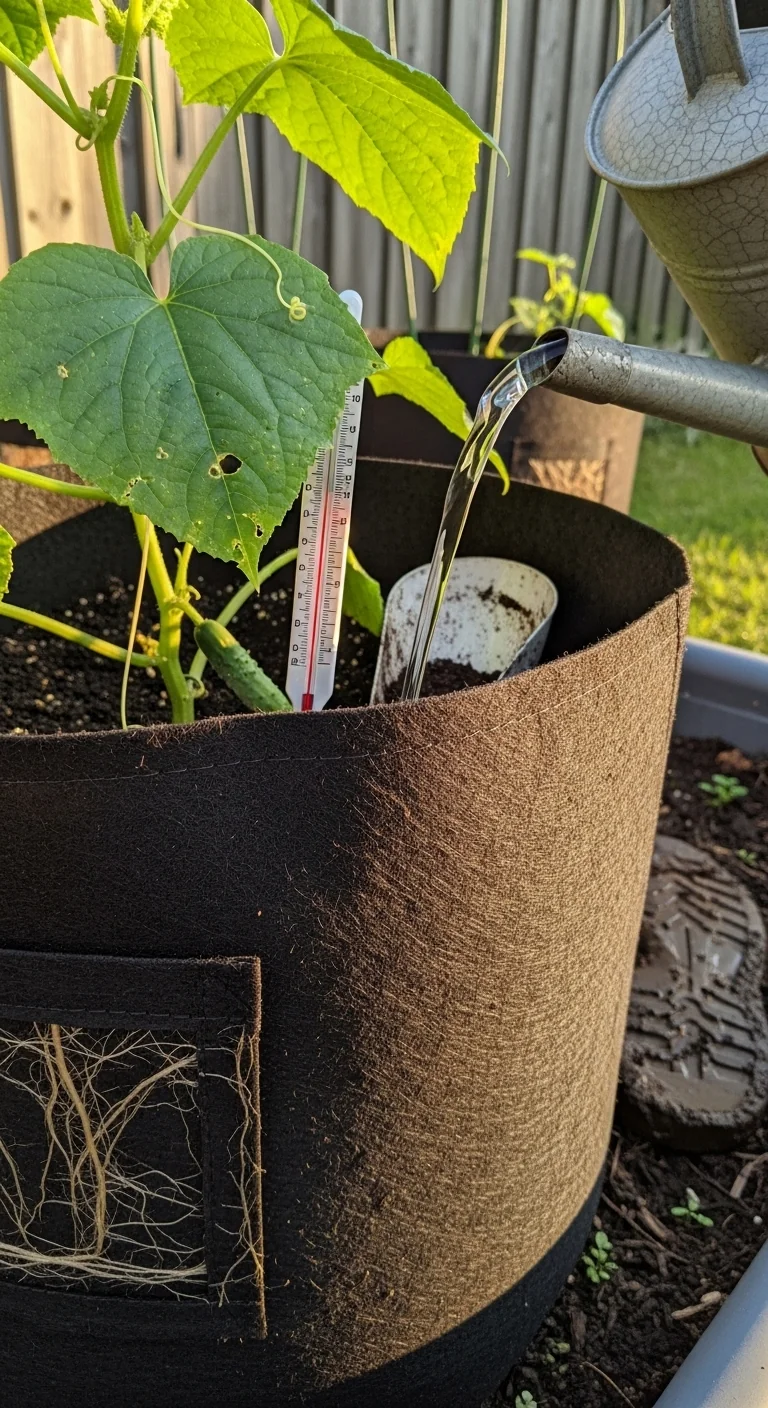 cucumbers-in-containers-fabric-grow-bags-for-aeration.jpg