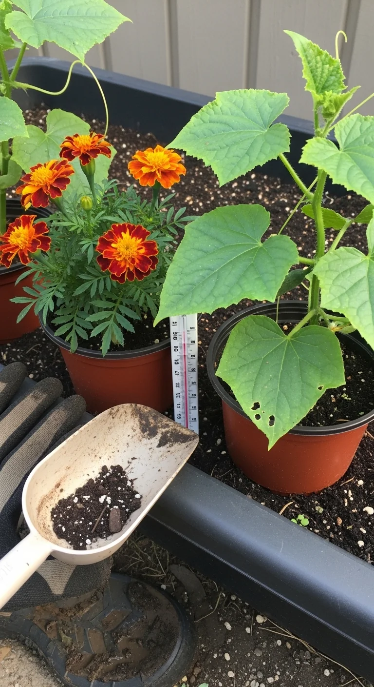 cucumbers-in-containers-companion-planting-with-flowers-in-adjacent-pots.jpg