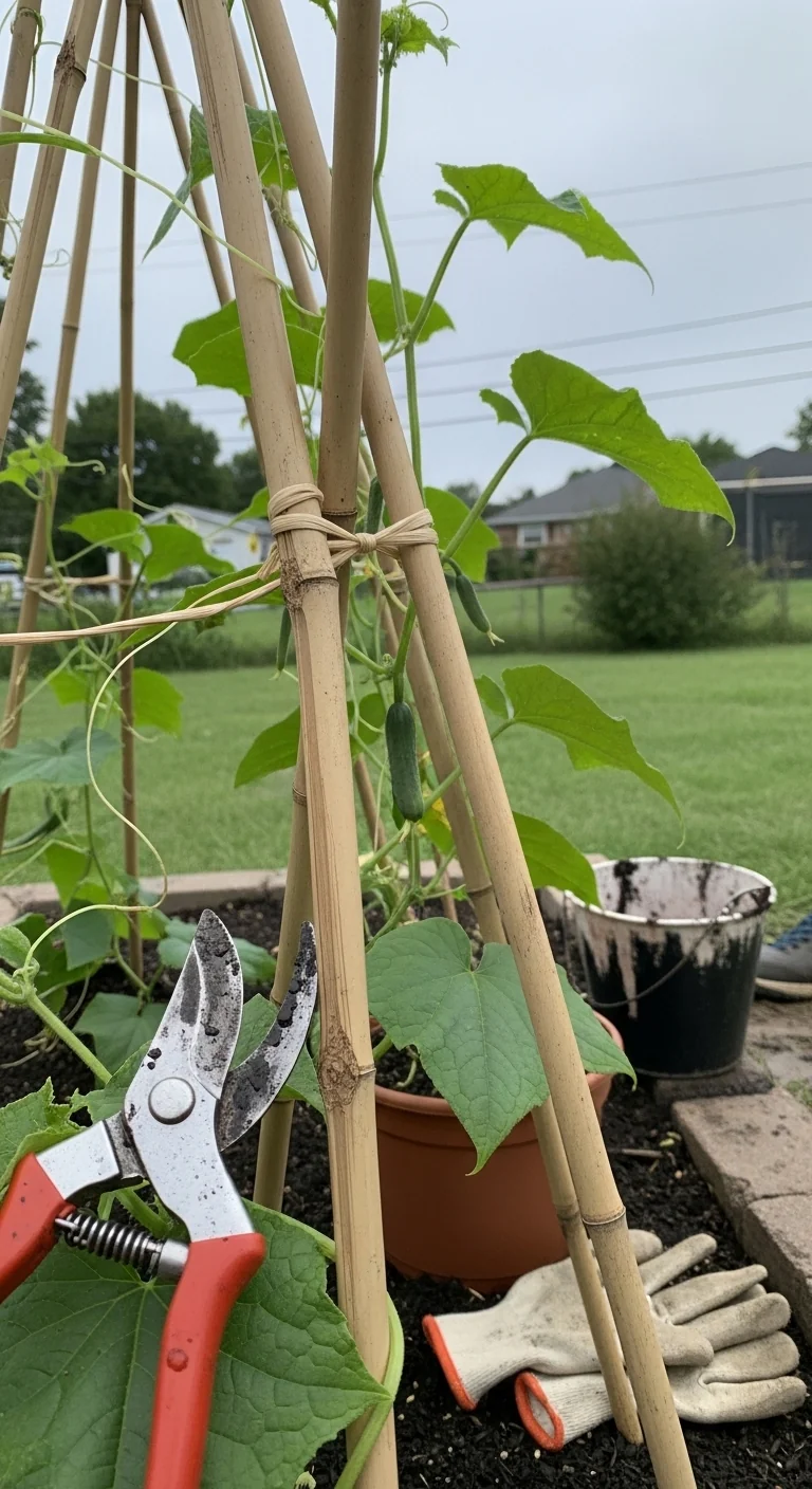 Cucumbers on Trellis: 9 Systems Matched to Your Garden Space for Cleaner Harvests - Visual Guide Part 5