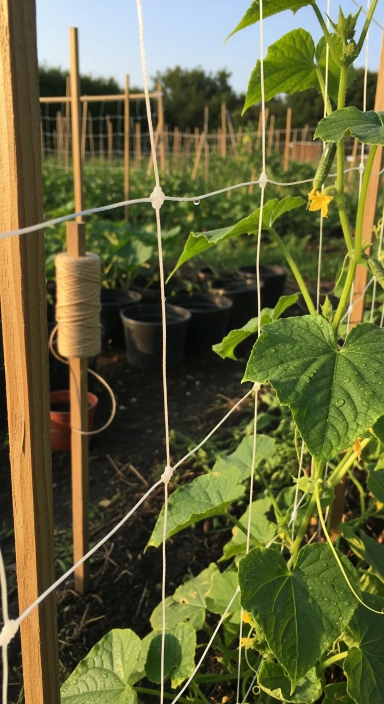Cucumbers on Trellis: 9 Systems Matched to Your Garden Space for Cleaner Harvests - Visual Guide Part 6