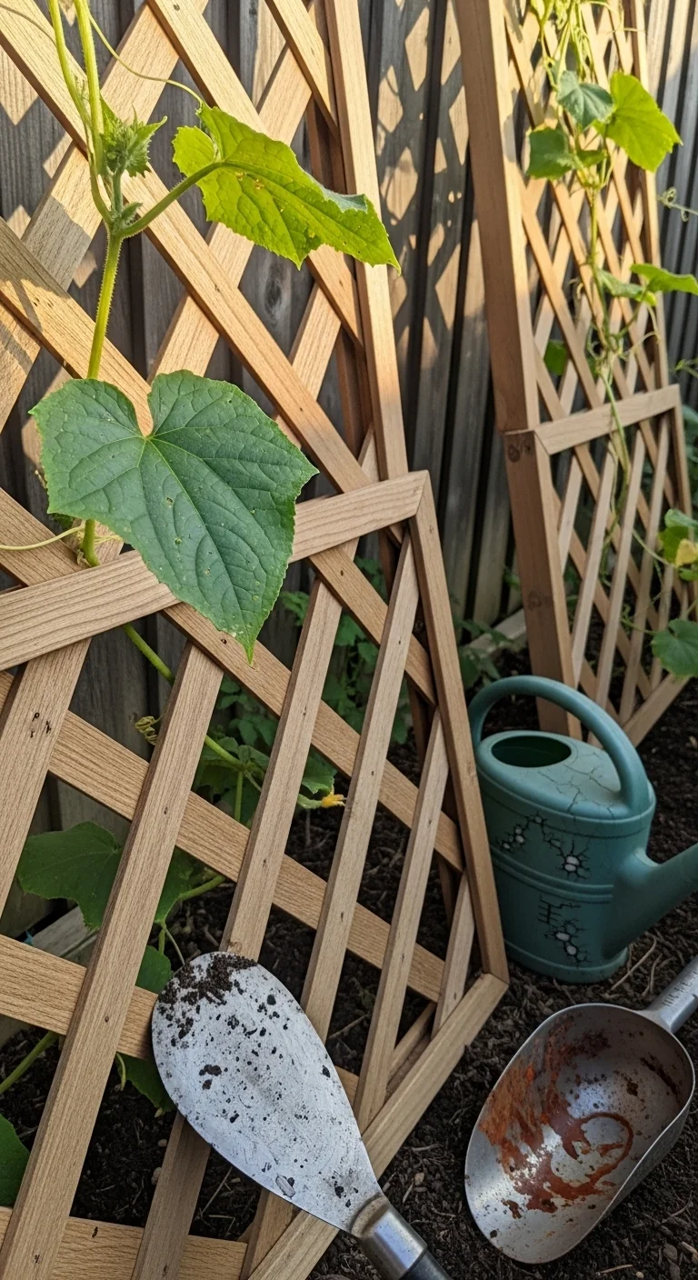 Cucumbers on Trellis: 9 Systems Matched to Your Garden Space for Cleaner Harvests - Visual Guide Part 7