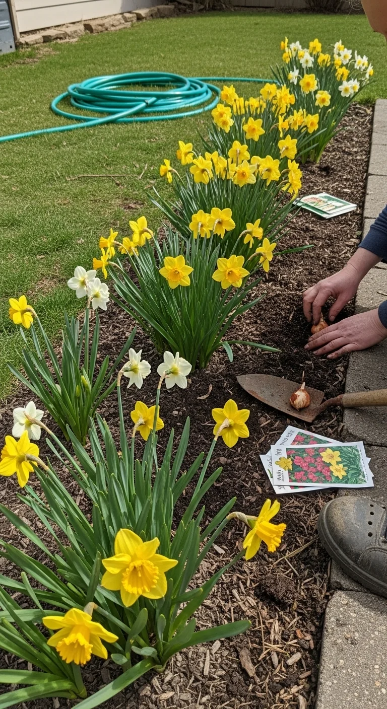 Daffodils Decision Grid: Varieties Matched to Climate, Light, and Naturalizing Needs - Visual Guide Part 1