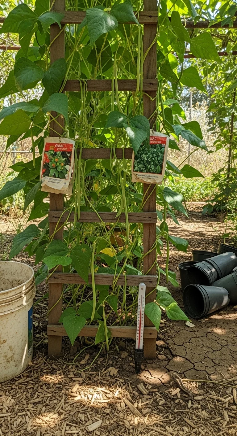 Drought Tolerant Vegetables: Root Depth and Climate Threshold Decision Grid for Reliable Harvests - Visual Guide Part 6