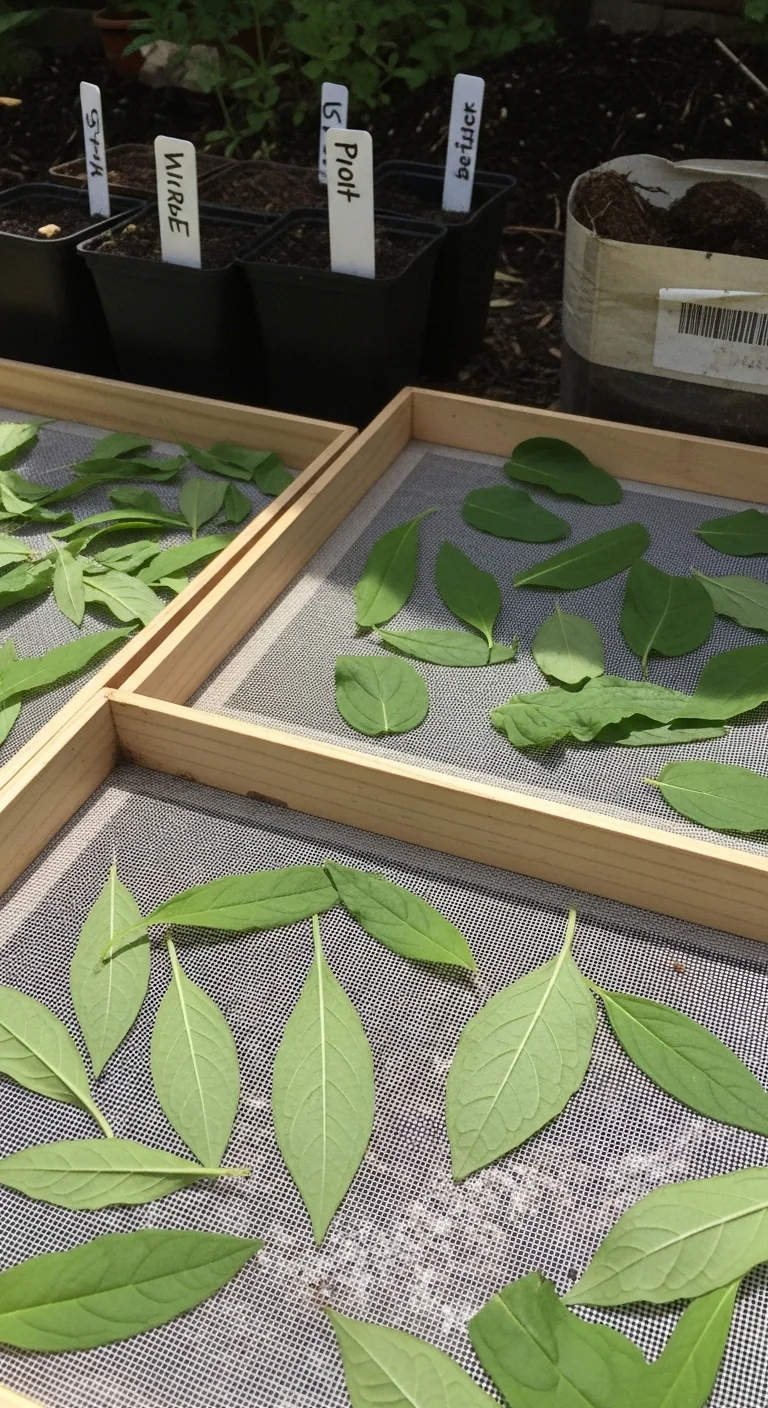 Drying Herbs at Home: This Decision Grid Matches Your Home Conditions to the Right Method - Visual Guide Part 3