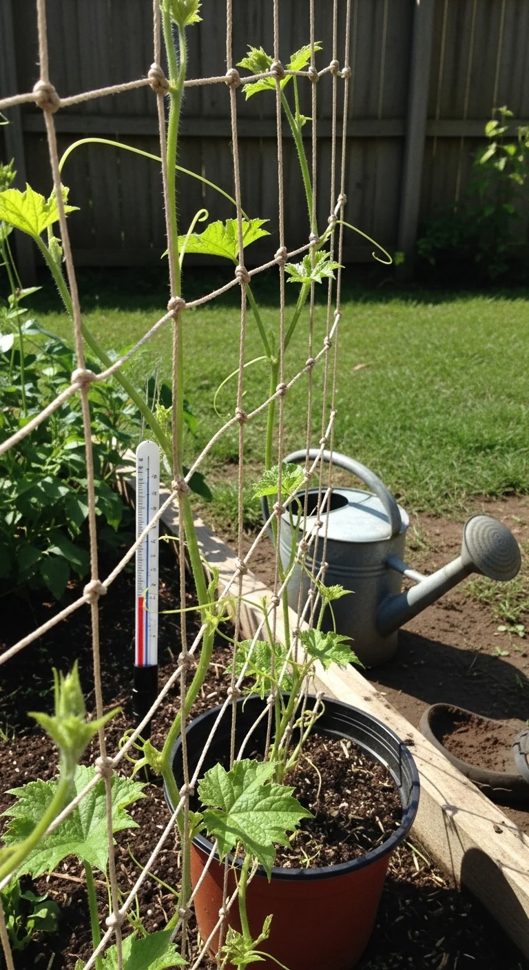 small-backyard-vegetable-garden-vertical-trellis-climbing.jpg