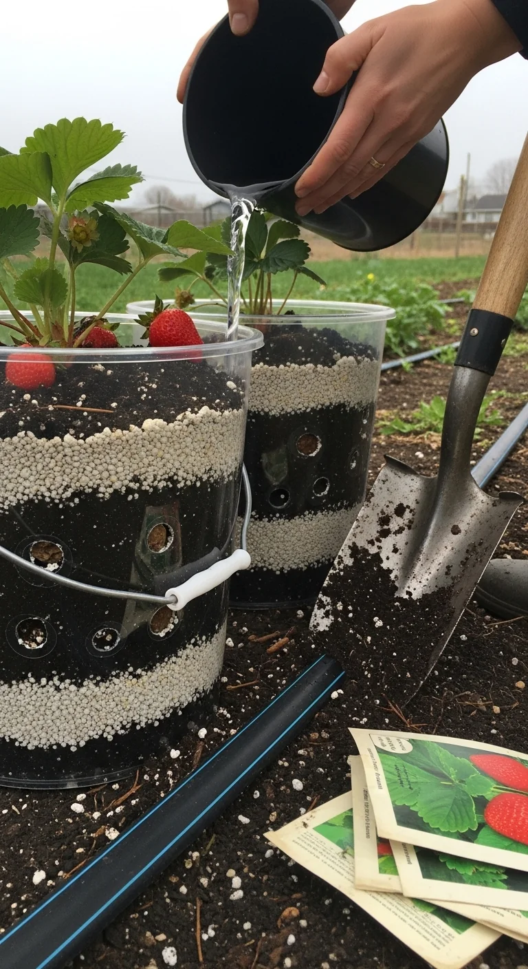 9 Container Options for Strawberries in Containers Matched to Your Space and Access Level - Visual Guide Part 2