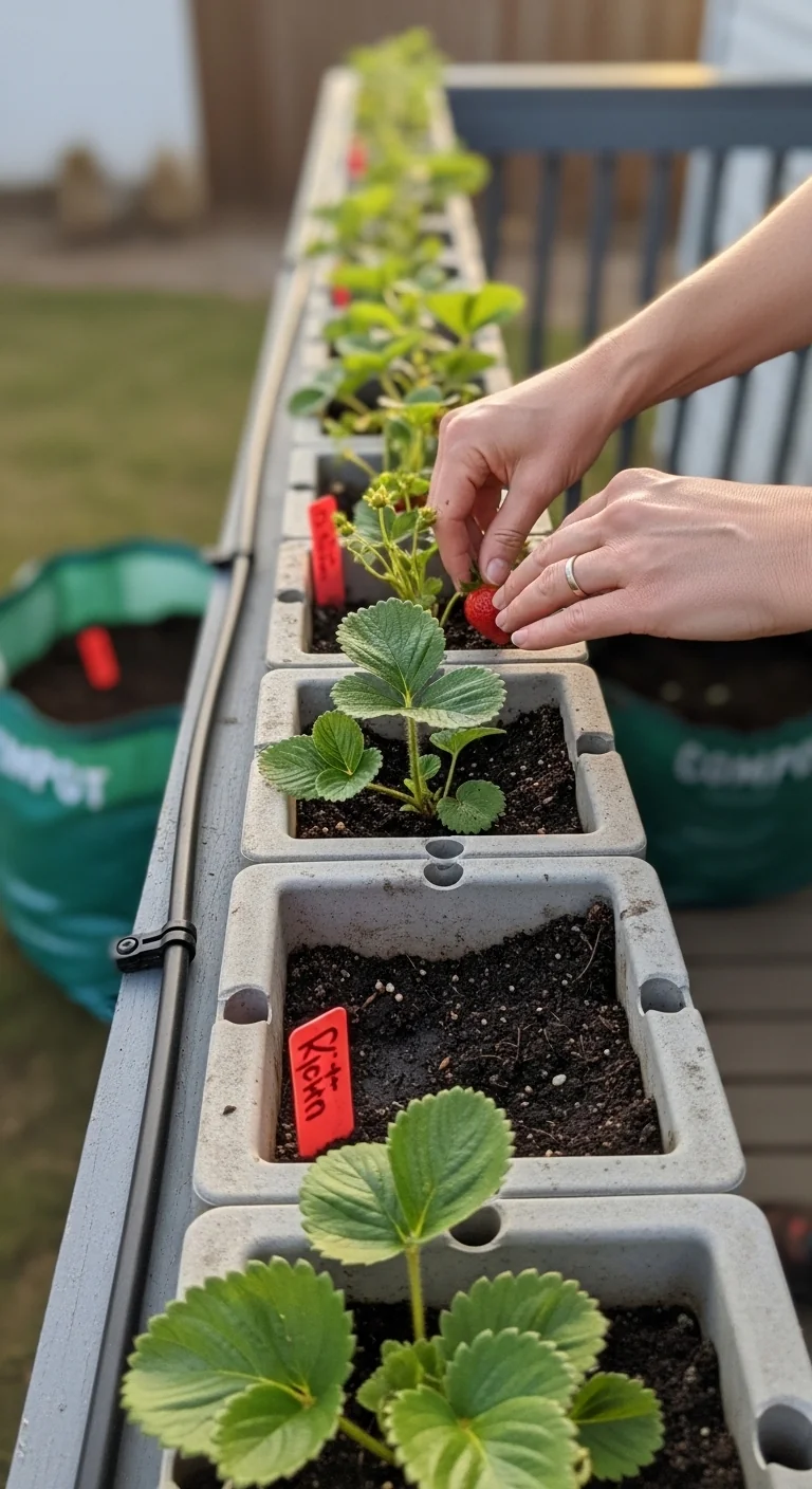 9 Container Options for Strawberries in Containers Matched to Your Space and Access Level - Visual Guide Part 7