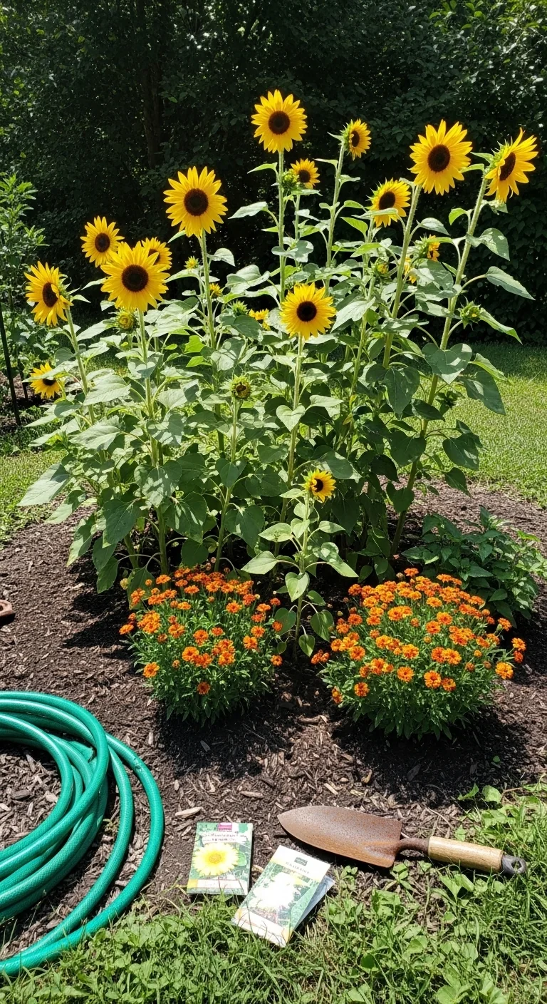 Sunflowers: The Decision Grid to Match Varieties to Your Exact Garden Constraints - Visual Guide Part 1