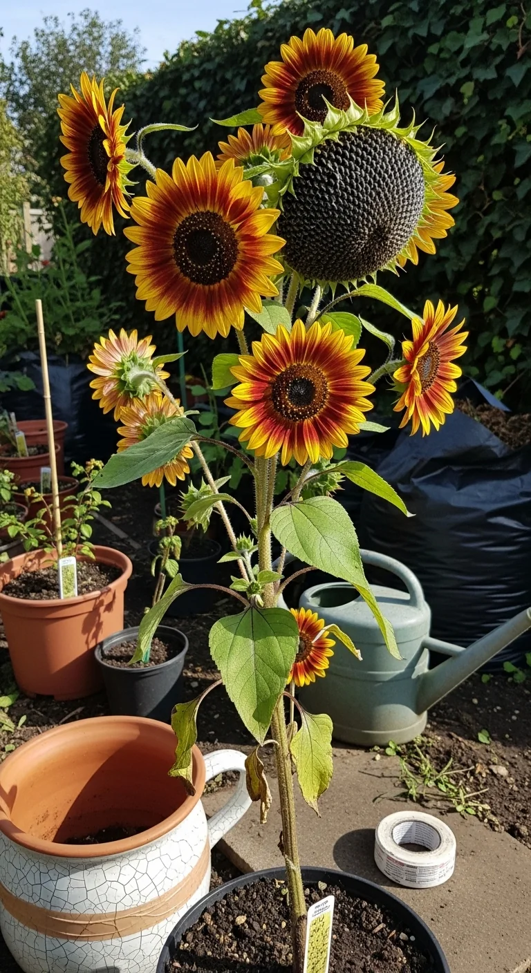Sunflowers: The Decision Grid to Match Varieties to Your Exact Garden Constraints - Visual Guide Part 8