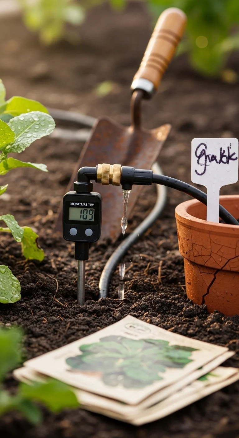 watering-vegetable-garden-wicking-beds-for-passive-moisture.jpg