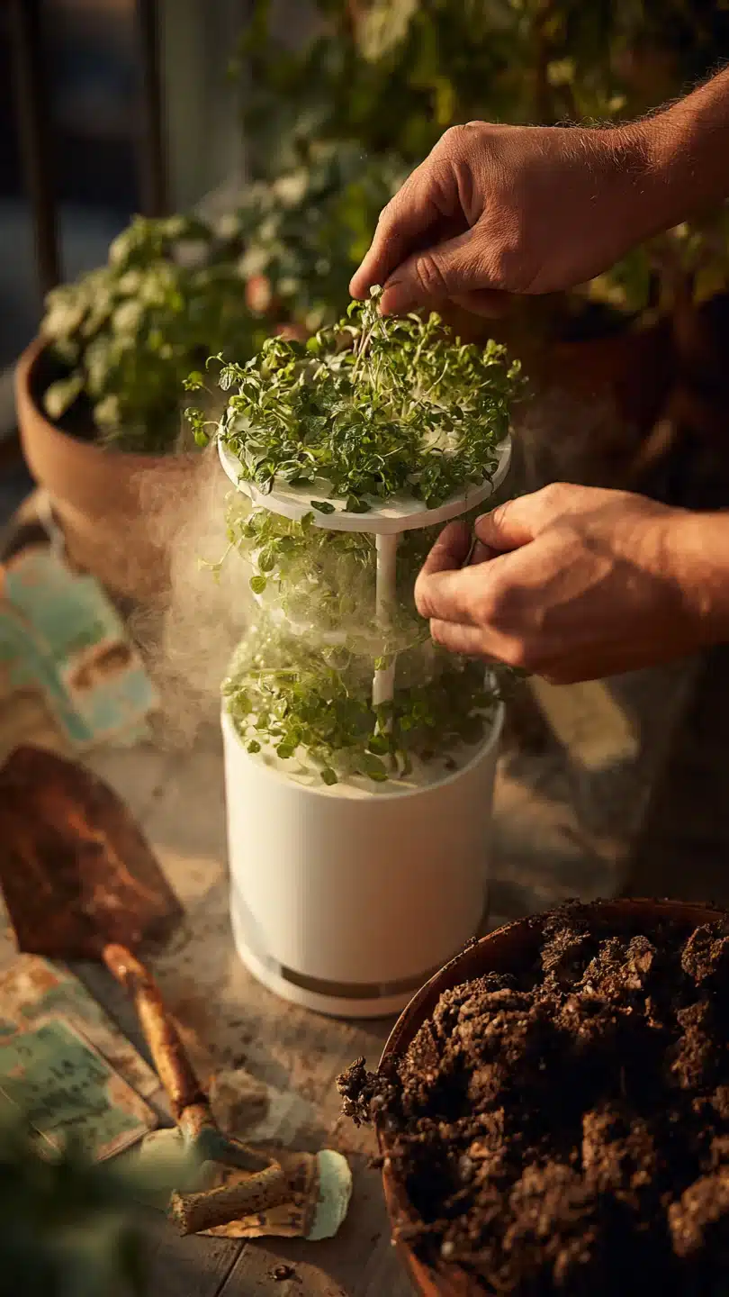 aeroponic-tower-garden-compact-herb-tower