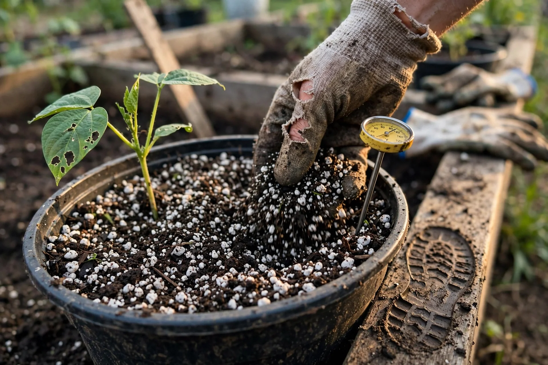 beans-in-containers-soil-mix-optimization-for-beans