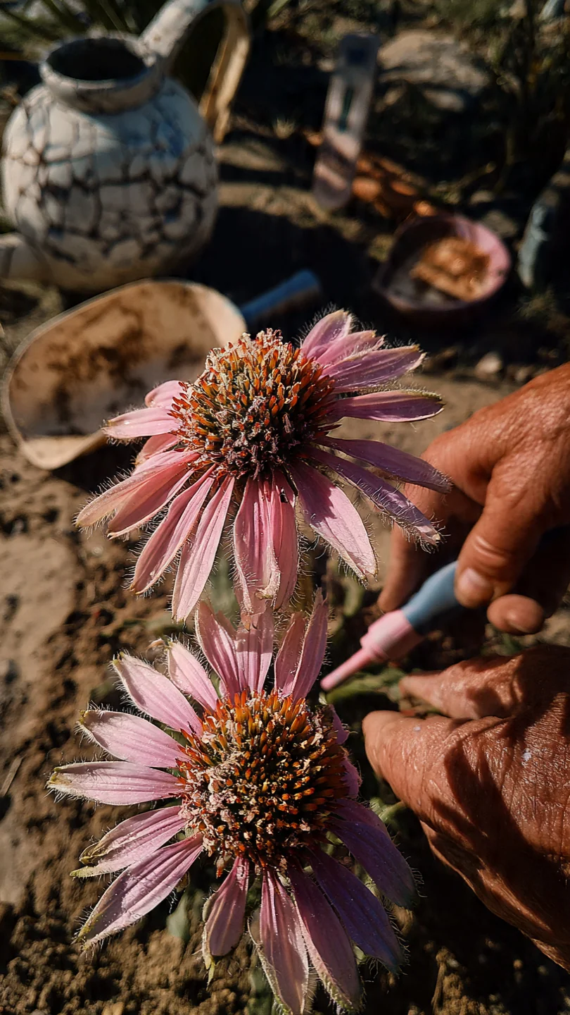 bee-garden-flowers-echinacea