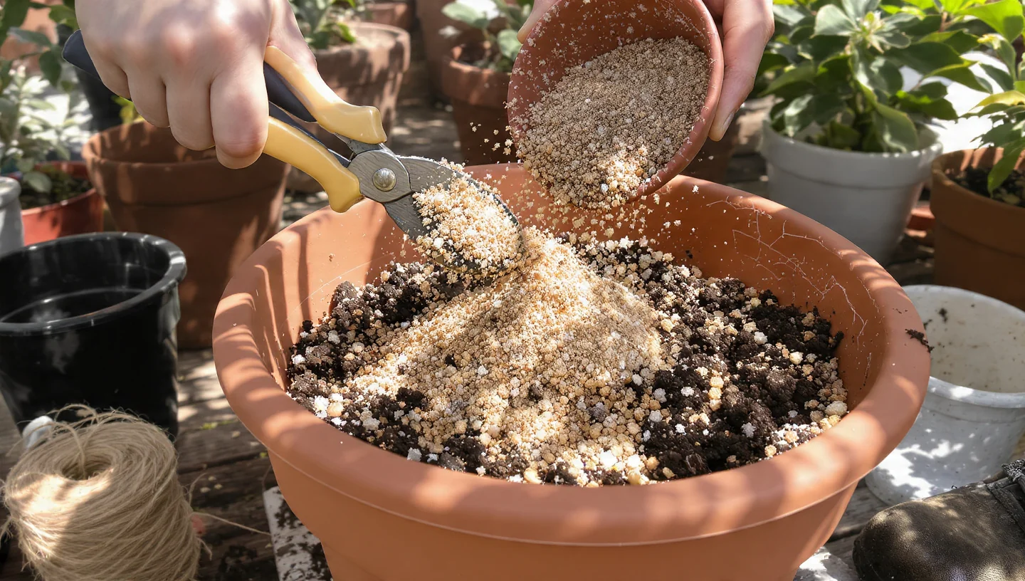 best-soil-for-container-gardening-fast-draining-perlite-mix