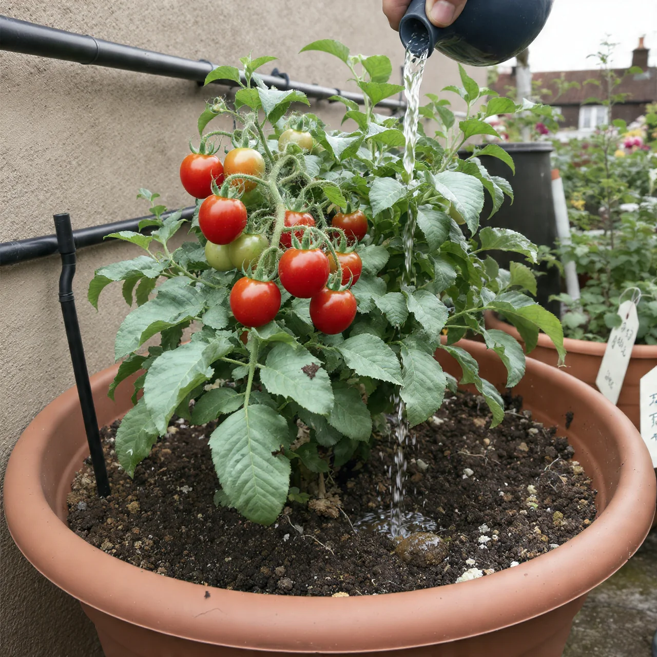 best-vegetables-for-containers-tomatoes