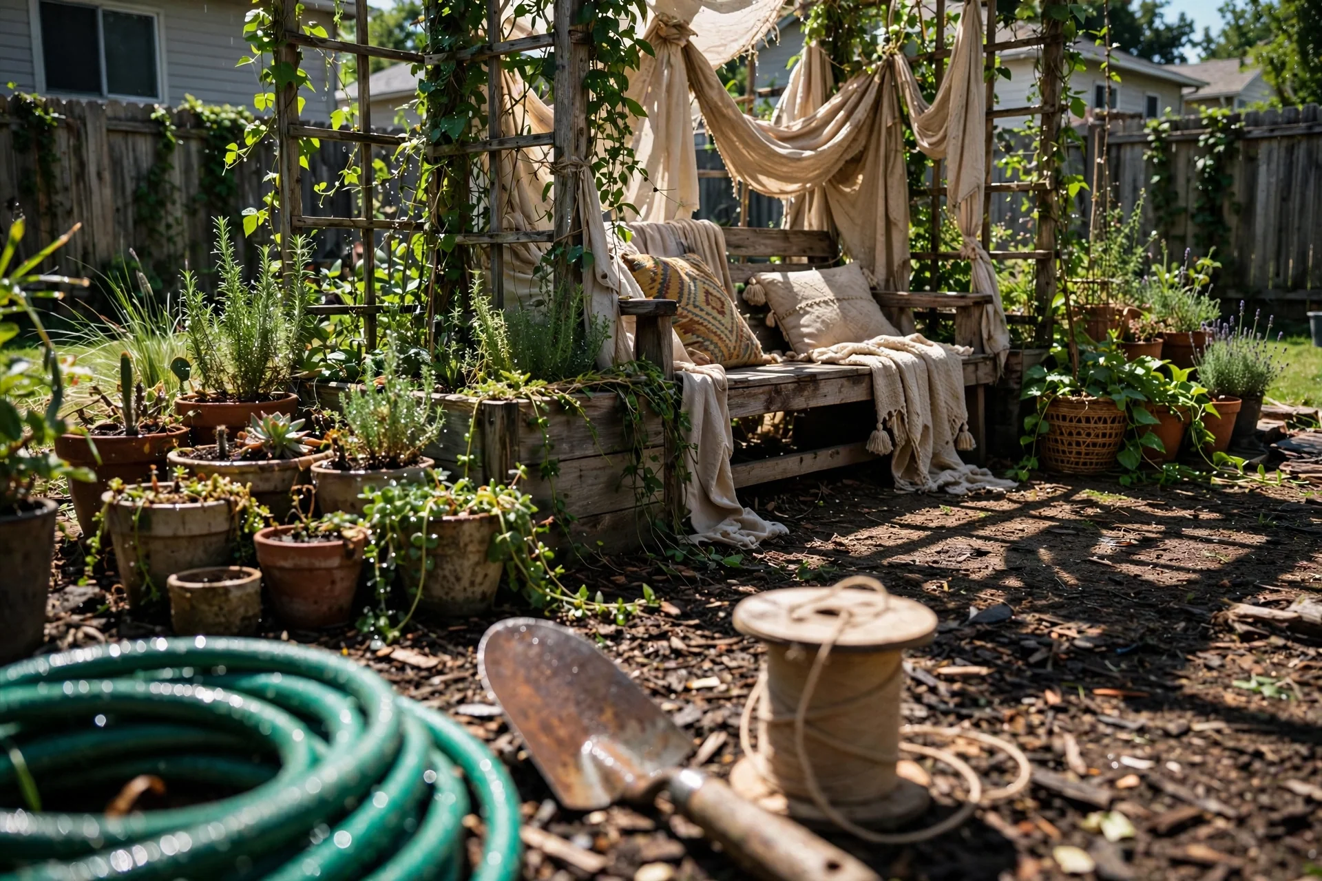 Boho Garden Ideas: 10 Functional Layers for Effortless Bohemian Charm in Any Yard - Visual Guide Part 1