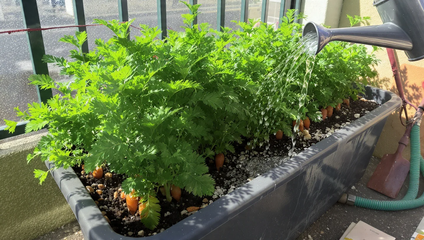Carrots in Containers: Match Pot Depth to Variety for Space-Efficient Urban Harvests - Visual Guide Part 1