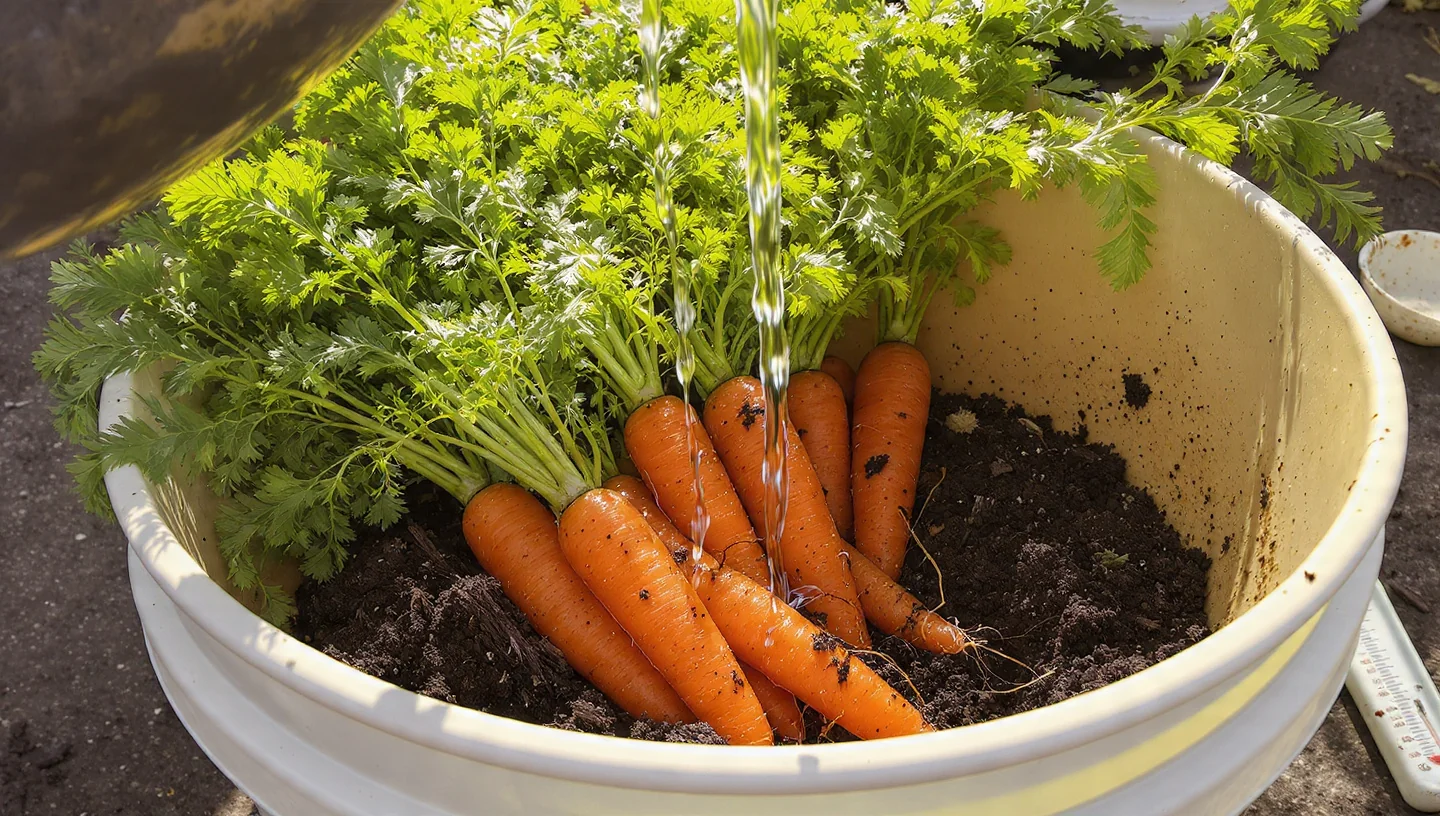 Carrots in Containers: Match Pot Depth to Variety for Space-Efficient Urban Harvests - Visual Guide Part 4
