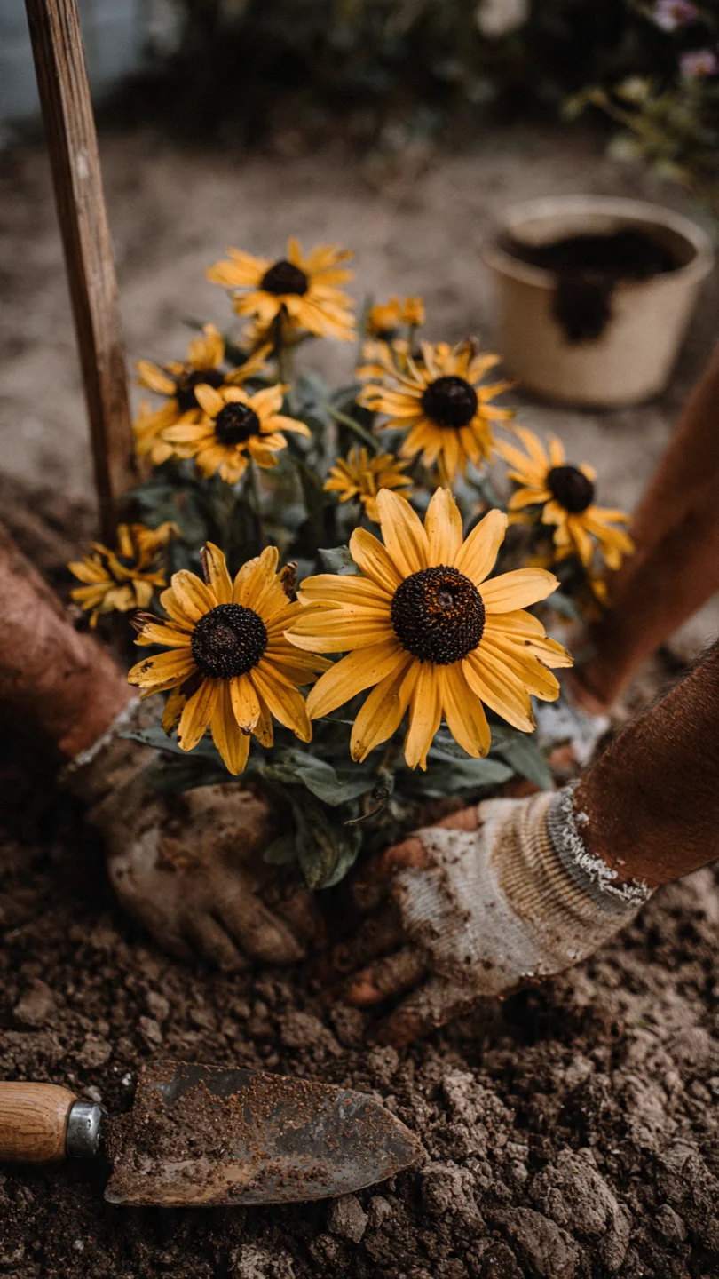 clay-soil-flowers-black-eyed-susan