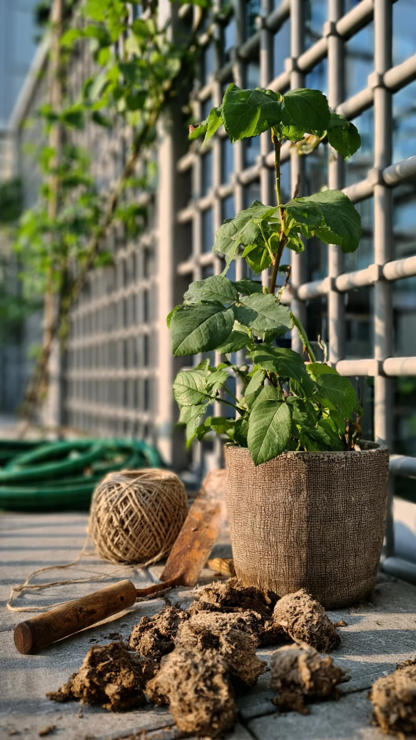 Climbing Rose Trellis: Decision Grid for Matching Mechanics to Urban Small Spaces - Visual Guide Part 9