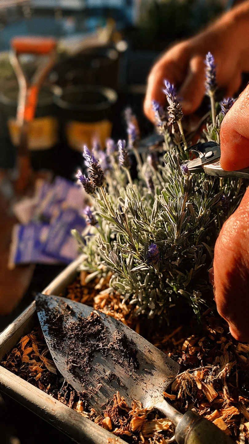 container-flowers-lavender