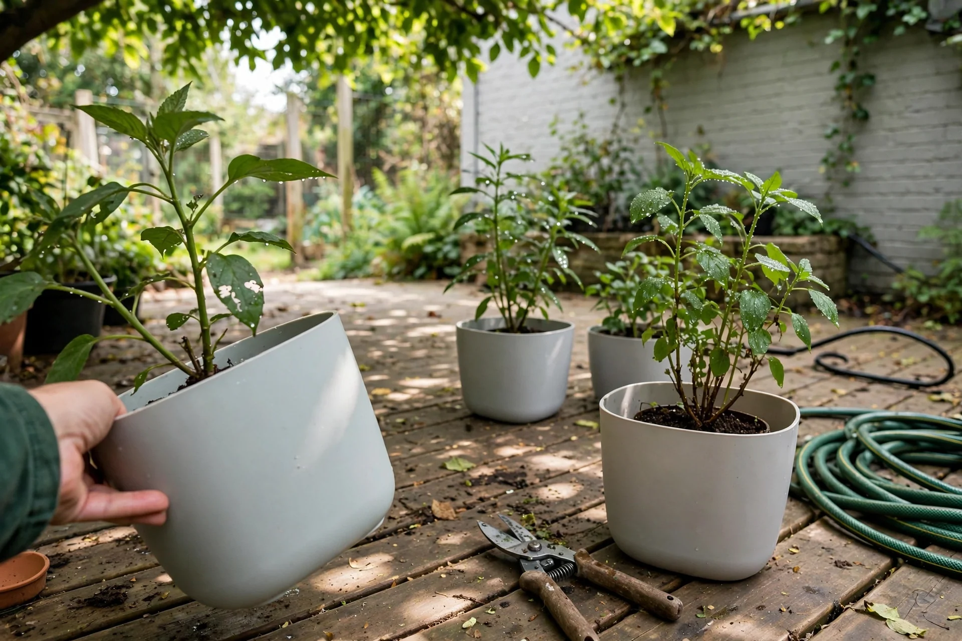 container-gardening-for-beginners-shade-container-plant